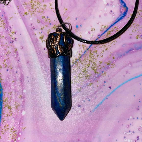 Lapis Lazuli Necklace 💎🧿 - Picture 3 of 5